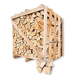 1 Box Brennholz 1 RM Box Kaminholz Buche 25cm für die Heizsaison 2024/2025 ofenfertig gespalten Kaminholz Holz Feuerholz Scheitholz Kaminfeuer Lagerfeuer Ofen | Energie Kienbacher (1 RM)