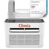 Climia CMK 1500 Note 'Gut' auf Vergleich org-Klimaanlage für Wohnwagen bis 15 qm, Split Klimaanlage für Wohnmobil Camping. 5000 BTU/h, Klimagerät zum Entfeuchten, Energieeffiziensklasse A